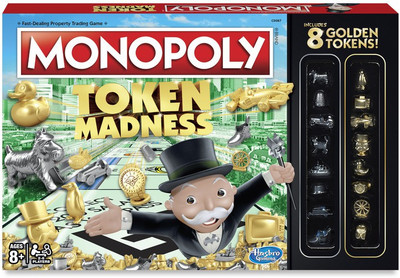 

Hasbro Gaming Monopoly Token Madness Game Board Game