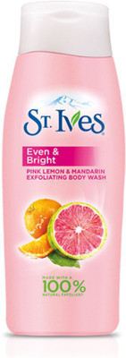 

St. Ives Pink Lemon & Mandarin Body Wash - 400 ml each(400 ml, Pack of 2)