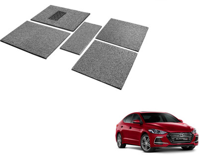MOCKHE Rubber, EVA Standard Mat For  Hyundai Elantra(Black, Grey)