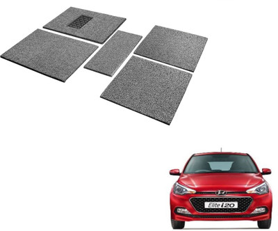 MOCKHE Rubber, EVA Standard Mat For  Hyundai Elite i20(Grey)