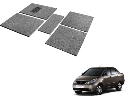 MOCKHE Rubber, EVA Standard Mat For  Tata Indigo CS(Grey)