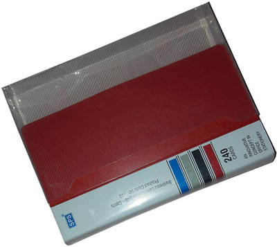 

SPS 240 Card Holder(Set of 1, Red)