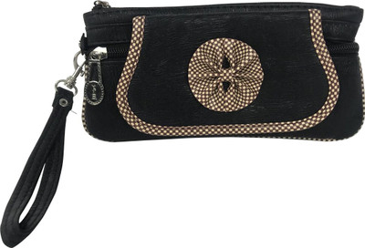 

Lelys Casual Black Clutch