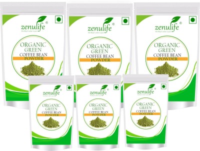 

Zenulife Organic Green Coffee beans Powder for Weight Management 200 GM Pack of 6 Instant Coffee 200 g (Pack of 6) Instant Coffee 200 g(Pack of 6)