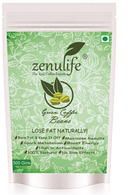 

Zenulife Pure Organic Arabica Green Coffee Beans For Weight Management - 500 GM Instant Coffee 500 g
