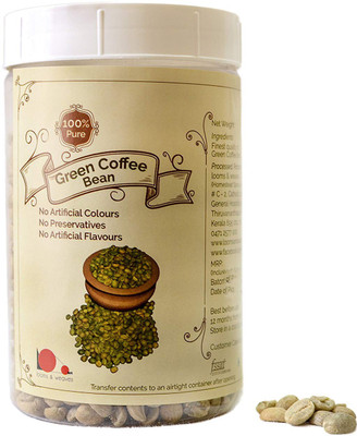 

looms & weaves Unroasted & Green Arabica Green Coffee Beans From Kerala - 250 Gm ( Pure Arabica Coffee Beans) - (Natural Weight Loss Supplement) Instant Coffee 250 g(Green Coffee Flavoured)