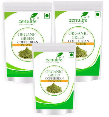 

Zenulife weight loss supplement Green Coffee Beans Powder Instant Coffee 200 g (Pack of 3) Instant Coffee 200 g(Pack of 3)