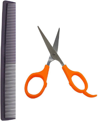 

Fully Hair Cutting Scissor With Comb, Salon And Parlour Accessories For Men And Women(Set of 2)