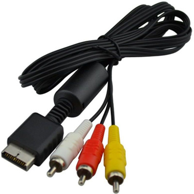 

finest 1.8M For PS2 AV Cable Video Cable For PS3 Component HD Video Cable to RCA For PlayStation2 300pcs/lot-in Audio & Video Cables RCA Audio Video Cable(Compatible with tv, ps2, Multicolor)