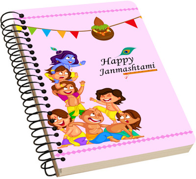 

MrSanotiyas A5 Notebook(Innovative Acrylic Notebook, Multicolor)