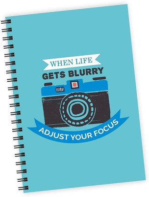 

dpotli A5 Notebook(Adjust Focus, Multicolor)