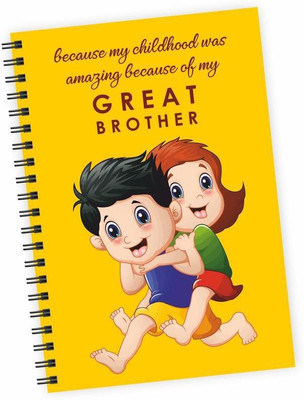 

Dpotli A5 Diary(Great Brother, Multicolor)