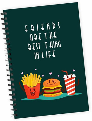 

Dpotli A5 Diary(Friends Are The Best Thing In Life, Multicolor)