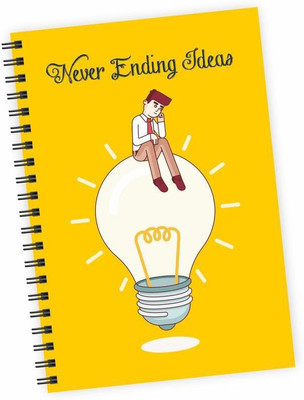

Dpotli A5 Diary(Never Ending Ideas, Multicolor)