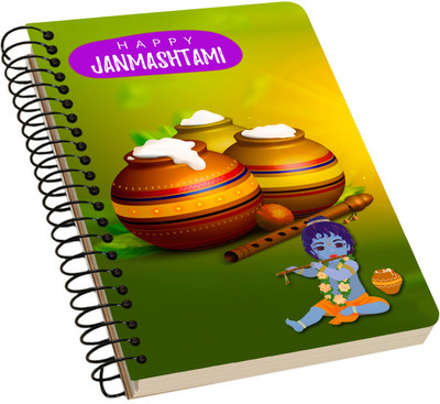 

MrSanotiyas A5 Notebook(Innovative Acrylic Notebook, Multicolor)