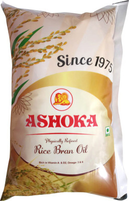 

Ashoka Rice Bran Rice Bran Oil Pouch(1 L)