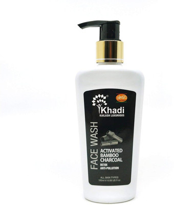 

kailash khadi Activated Bamboo Charcoal Face Wash - 180ML Face Wash(180 ml)