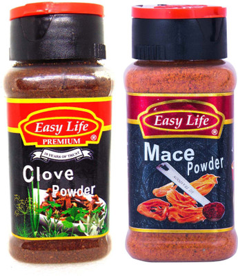 Easy Life Combo of Clove Powder Laung 75g, Mace Powder 90g Javitri Combo(0)