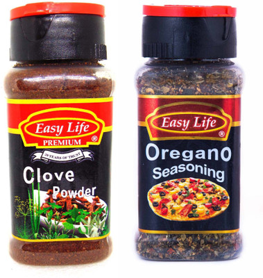 

Easy Life Combo of Clove Powder Laung 75g , Oregano Seasoning 60g Combo(0)