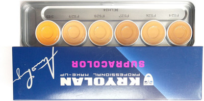 

Kryolan Supracolor Foundation Palette 6 Color ( Delhi 4 ) Foundation(Delhi 4)