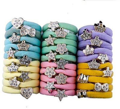 

AASA Beautiful Rubber Band Set For Girls For Party , Wedding Rubber Band(Multicolor)