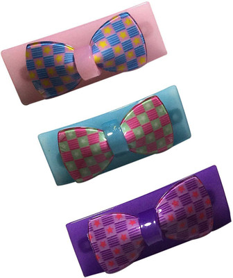 

New Arihant Traders New Arihant Traders- Hair Back Clips/Backpin for Women & Girls (Small size-Multi color-3 pieces) Hair Clip, Hair Accessory Set, Back Pin, Hair Pin(Multicolor)