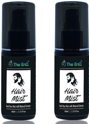 

The EnQ Hair spray, Natural Amla Extract Hair Mist Pack Of 2 Spray(60 ml)