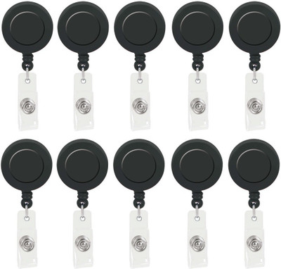 

Box 18 Plastic ID Badge Reel(Pack of 10)