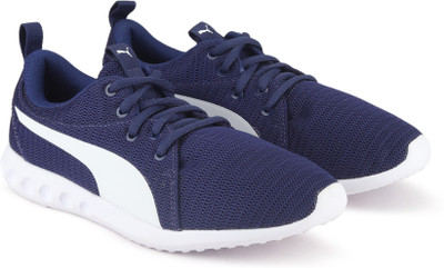 

Puma Boys & Girls Lace Running Shoes(Blue, Blue depths-white
