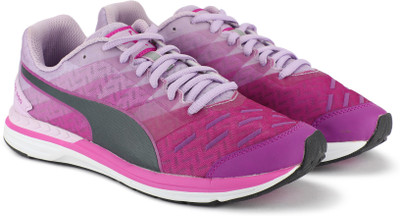 

Puma Girls Lace Running Shoes(Purple, Purple cactus flower-orchid bloom-perisc