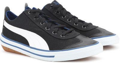 

Puma Boys & Girls Lace Sneakers(Black, Black-white