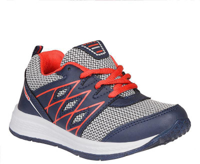 

Dayz Boys Lace Running Shoes(Blue, Blue;red