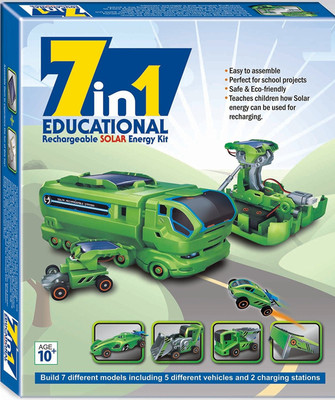 

Tingoking 7 - in - 1 Educational Rechareable Solar E Kit, Multi Color(Multicolor)