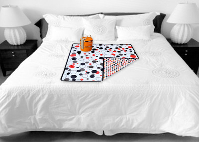 

HOTDEALZZ Plastic Baby Bed Protecting Mat(Black