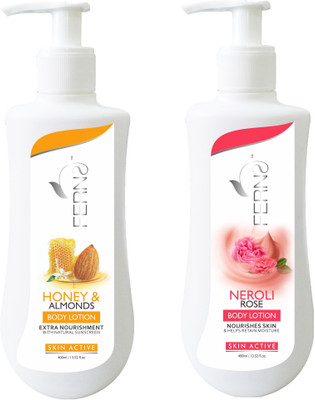 

Ferns Honey & Almonds + Neroli Rose Body Lotion(400 ml)
