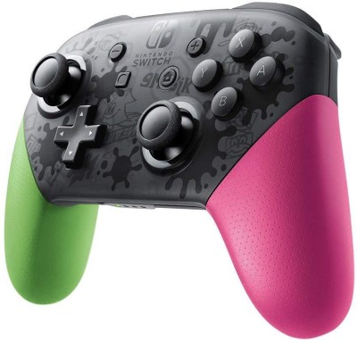 nintendo Switch Pro Controller - 2 Edition  Motion Controller(Green, Pink, For Wii U) at flipkart
