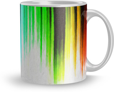 

Lovekushcart Colorful 320ml Ceramic Printed mug Gift For papa Gift For a girl Coffee mugs for gift Ceramic Mug(320 ml), Multicolor