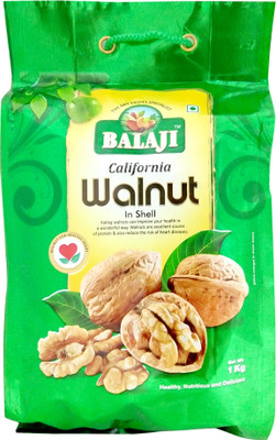 

Balaji California In Shell Walnuts(1 kg, Pouch)