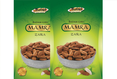 

Tulsi Badam Giri Mamra Zaika (Pack of 2 Each 250g) Almonds(500 g, Box)