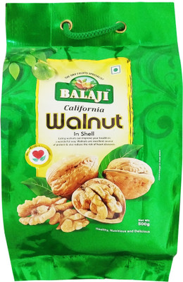 

Balaji California In Shell Walnuts(500 g, Pouch)
