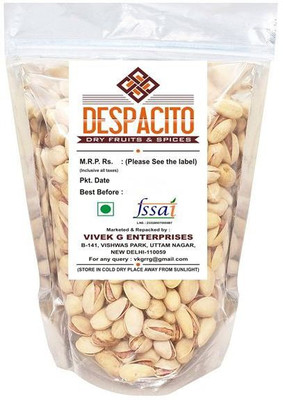 

Despacito Fresh 100% Premium quality Pistachios Inshell(pista) Pistachios(200 g, Pouch)