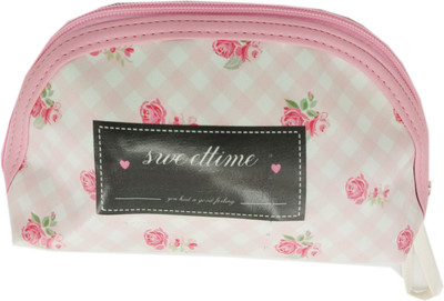 

VEGAINTER 1 pouch Art Artificial Leather Pencil Box(Set of 1, Pink)