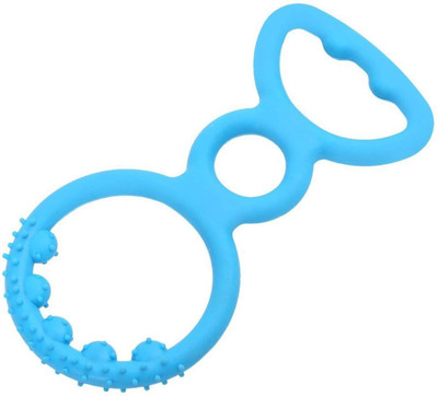 

SRI High Quality Natural Colorful Toy with Cute Carrot Puppy/Cat Squeaky Toy -Small (Blue) Rubber Squeaky Toy For Dog