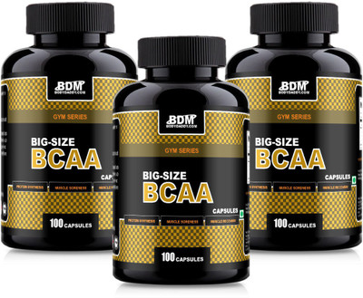 

BodyDaddyMake BCAA Capsules 100 - [Pack of 3] BCAA(0.8 pounds, Chocolate)