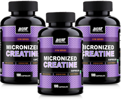 

BodyDaddyMake Creatine Micronized Capsules 100 - [Pack of 3] Creatine(0.8 pounds, Chocolate)