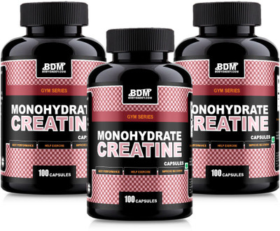

BodyDaddyMake Creatine Monohydrate Capsules 100 - [Pack of 3] Creatine(0.8 pounds, Chocolate)