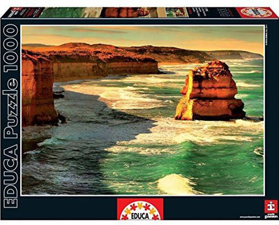 

Educa Great Ocean Road Australia Puzzle (1000 Piece), One Color(1000 Pieces)