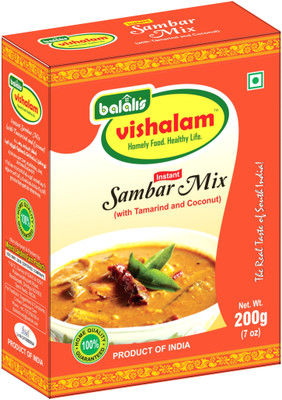 

Balali's Vishalam Instant Sambar Mix 200 g