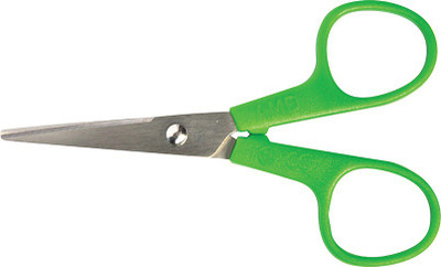 

cge New Stainless Steel Small Eyebrow Nose Hair Scissors Cut Manicure Facial Trimming Tweezer Makeup Scissors Tool by steel Scissors(Set of 1, Multicolor)