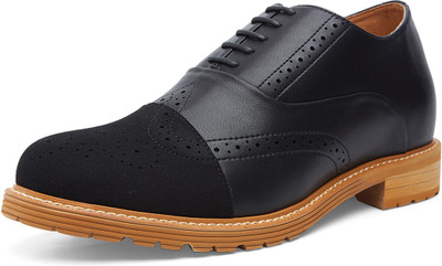 

VETO Elevator Shoes Brogues For Men(Black